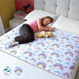 Hygge Sheets - almohadillas para orejas de entrenamiento para ir al baño, 100  impermeables, sábanas húmedas para camas de tamaño...                  