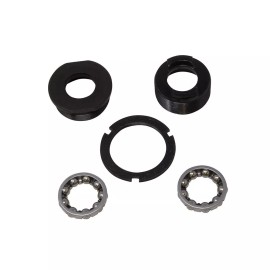 PRO+ Bottom Bracket Set 3/Piece Crank 1.37 x 24tpi 65mm Shell BLACK