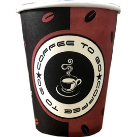 TRENDSKY Made in DE 1,000 x 400 ml Hard Paper Coffee Cups 16 oz Disposable Paper Cups Coffee to Go 0.4 L Cups