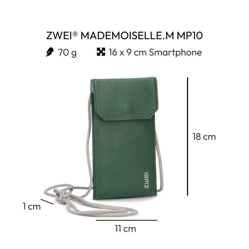 Zwei MADEMOISELLE.M MP10 Moss, moss