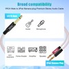 1/4 TS to Banana Plug Speaker Cable,6.35mm to Banana Plug