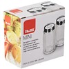 IBILI 768715 Salt & Pepper Shaker Set Small, Stainless Steel,