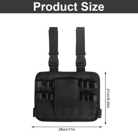 Tool Pouch with Belt Clip, Leg Pocket Pouch Tool Bag for Leg Electrician Tool Pouch, Repair Tool Bag Multifunction Tool Bag Belt for Men for Electrician Carpenter Construction