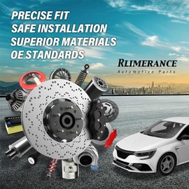 Rlimerance CV Axle Front Left Driver Side, CV Joint Axle Assembly - CV Constant Velocity Joint Half Shaft (1PCS) fits Civic 2004 2005 1996 1997 1998 2001 2002 2003 fits Civic del Sol 1995