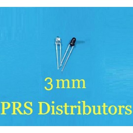 Unbranded Infrared LED 3mm 940nm IR Infrared Emitting and Receiving Diodes US SELLER - 10 Pairs 3mm 940nm Infrared Transmitter Receiver