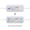 T907 White Dimmer Switch for 12V Led Strip Lights Adjust