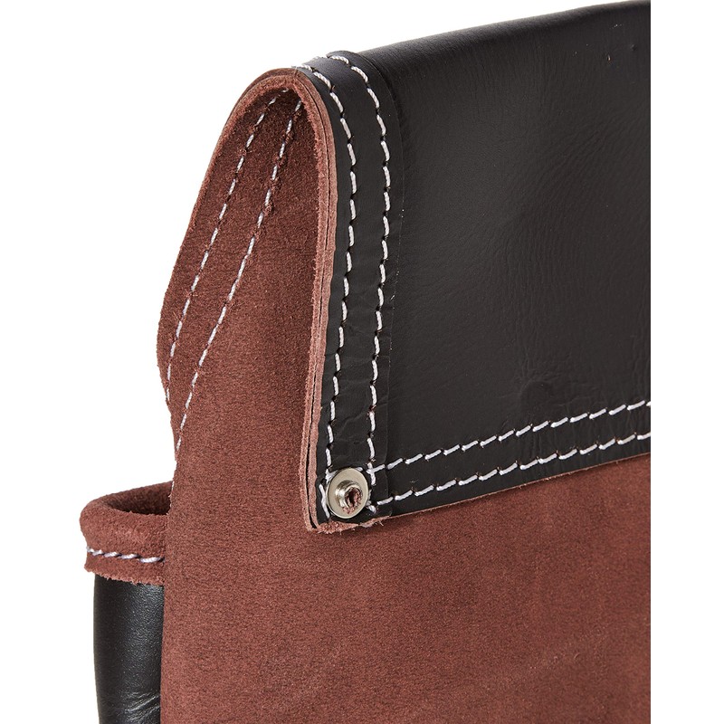 Rolson 68876 Oil Tan Single Leather Tool Pouch