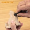 POWERTEC 21 Profile Sander, 10PCs Contour Sanding Grips with Woodworking