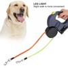 Beufee Retractable Dog Leash, 10ft Double Retractable Dog Lead with