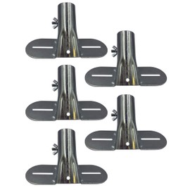 Heavy Duty Metal Broom Brush Handle Bracket with Adjustable Brace Diameter to Support Fixed Push Broom Handles (5)