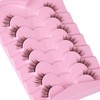 Half Lashes Natural Look Wispy Soft Strip Mink Eyelashes Cat