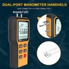 AIOMEST Digital Anemometer Handheld Pressure Gauge Gas Pressure Tester