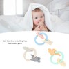 3pcs Silicone Shell Teething Ring Soothes Gum Soreness Crab Shell
