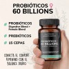 Probioticos Mujer 60b Prebiticos (prebiotic) Femeninos - Fibra - 15