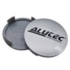 1 x Alutec Hub Cap 60 mm Silver (N23) Logo