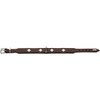 HUNTER Swiss Dog Collar, Swiss Cross Leather, 47 cm (S-M),