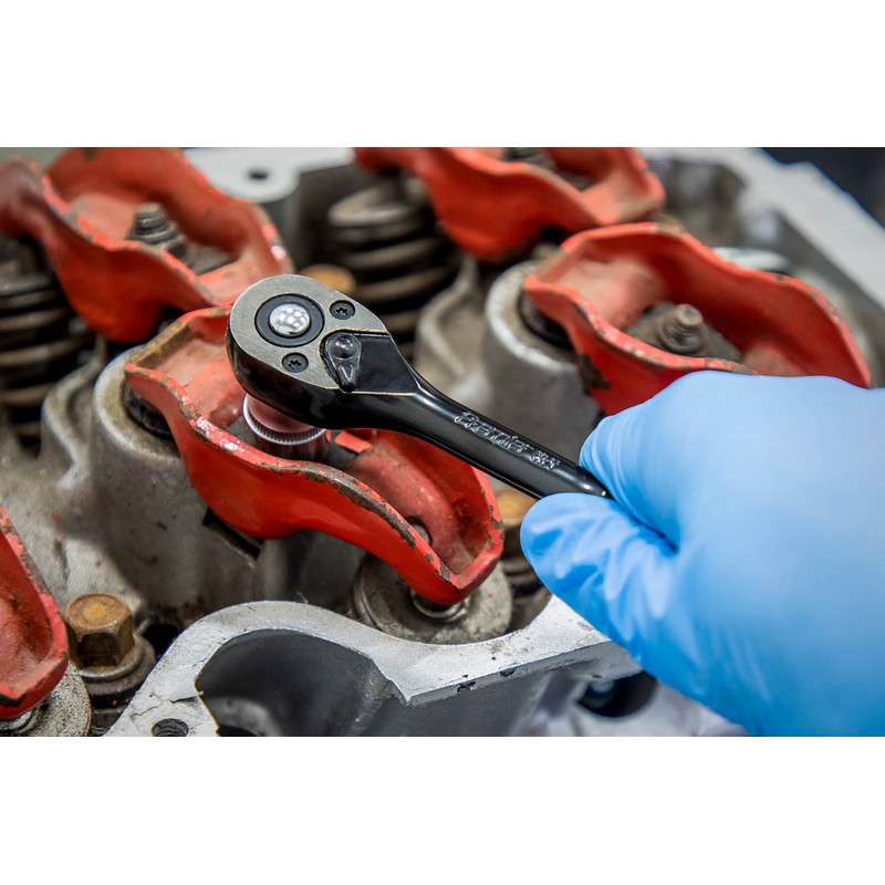 Sealey 1/4" Sq Drive Ratchet Wrench - Premier Black AK7997