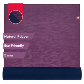 Manduka eKO Alfombrilla de yoga - 5mm de goma natural  Ecolgica  Superficie de textura suave  Sensacin natural al contacto con la piel                