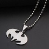 Unbranded Bat Pendant Necklace Creative Stainless Steel Necklace Jewelry Gift