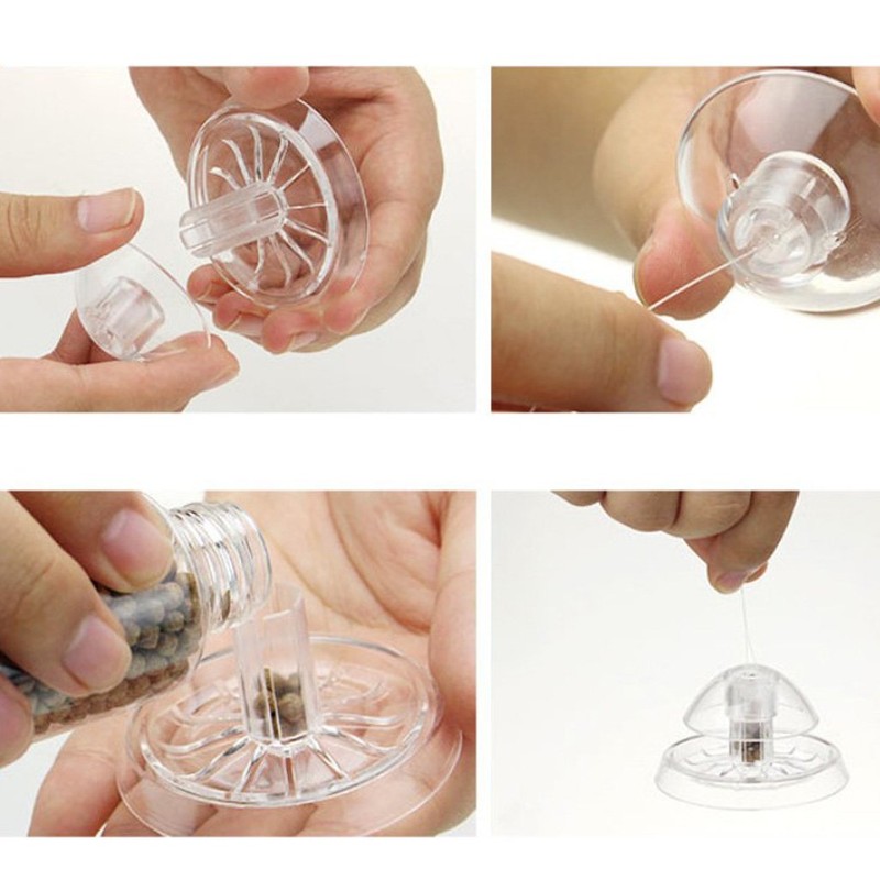 SUCHUANGUANG Clear Snail Trap Aquarium Fish for Planarian Catch Environment