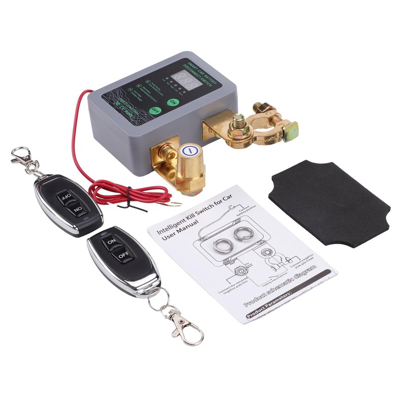 Avutrel Remote Car Battery Disconnect Switch, Car Anti Theft Device
