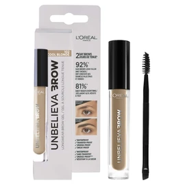 L'Oreal Paris UnbelievaBrow Long-Lasting Eyebrow Gel, Smudge-Proof, Transfer-Proof, Waterproof, 102 Cool Blonde