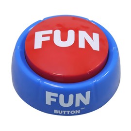 Talkie Toys Products Fun Button - Features Hilarious Fun Phrases – Talking Button for Stress Relief, Funny Gifts and More