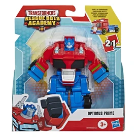 Transformers Rescue Bots Academy Optimus Prime Converting Toy, 4.5-Inch Figure, Toys for Kids Ages 3 and Up