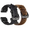 Premium Genuine Leather QuickFit Watch Band for Garmin – 22mm