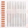 MACHSWON 2mm Stainless Steel Hooks Knitting Needles for DIY Craft