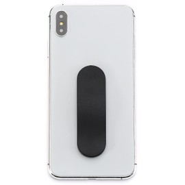 MOMOSTiCK - Das Original! Smartphone Fingerhalter - Handy Fingerhalterung Handy Halter Ständer Griff - Handy Halterung Handy Ring (Matt Serie - Schwarz)