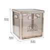 Xbopetda Potato Storage Bin With Lid and Handle - Stackable