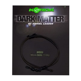 Dark Matter Leader QC Swivel Weed 30 lb 30 cm - 1