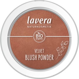 lavera Velvet Blush Powder - Cashmere Brown 03- Brown - Organic Almond Oil & Vitamin E - Shimmering - Velvety Texture (1 x 5 g)