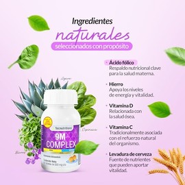 Multivitaminico Prenatal y Postnatal y Suplemento Alimenticio para Embarazo y Lactancia - 9M COMPLEX - Vitaminas Prenatales como Vitamina D, C, B1, 6,