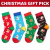 HAPPYPOP Christmas Gifts Stocking Socks for Kids - Santa Gingerbread