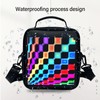 LED Backpack with Programmable Screen Colorful Sign Panel Smart Bluetooth