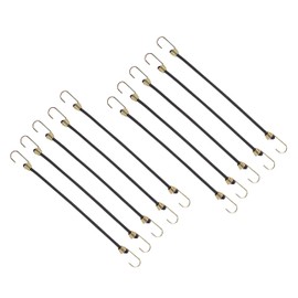 Keeper - 18” Bungee Cord - UV and Weather-Resistant, 10 Pack