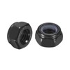 sourcing map 10Pcs M8 x 1.25 Nylon Insert Hex Lock