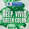 McCormick Culinary Green Food Coloring, 16 fl oz - One