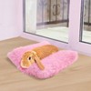 Vicenpal 15.7 x 14 Inch Rabbit Bed Thickened Fully Fur