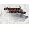 Tiger's Eye Stone Hair Combs 3 Sets of 2 for