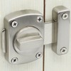 Rotating Silver Safety Door Latch DP72982 2ea