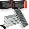Frankberg 4x Cabin Air Filters with Activated carbon Compatible with