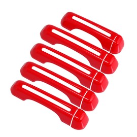 Barong for Jeep Wrangler JL JLU Sports Sahara Freedom Rubicon Unlimited Gladiator JT 2-Door & 4-Door 2018-2025 Accessories Door Handle Inserts Cover Trim (Red