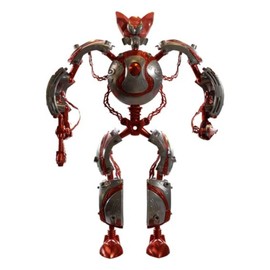 Blip Toys 61131 GIGABOTS Energy Core Blaze Transforming 13 inch Action Collectable poseable Figures Construction Toys, Brown