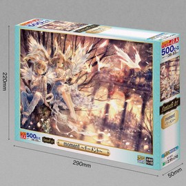 Epoch Company 500 Piece Jigsaw Puzzle Moment ~ [Light Up Puzzle] (15.0 x 20.9 inches (38 x 53 cm)