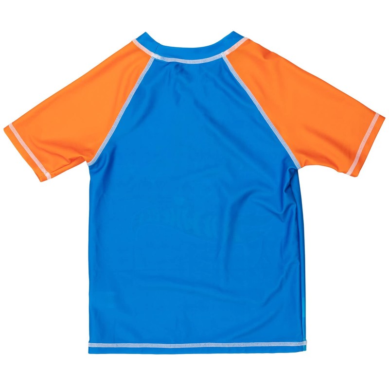 Hot Wheels Little Boys UPF 50+ Pullover Rash Guard Swim