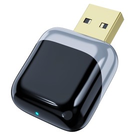 Wireless CarPlay Adapter, 2 in 1 Wireless CarPlay & Android Auto Adapter, Upgrade Wired CarPlay to Wireless, Ultra Mini Car Play Dongle for Cars from 2016