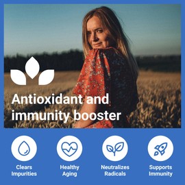 Luma Nutrition Premium Glutathione Supplement - 500mg - L-Glutathione - Antioxidant Support - Reduced - Liver Support - 60 Capsules